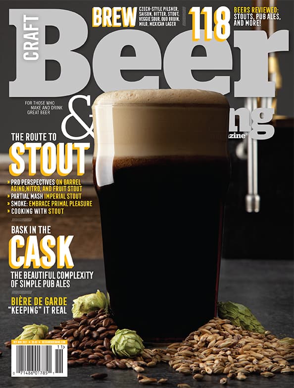 The Route to Stout (October-November 2021) cover