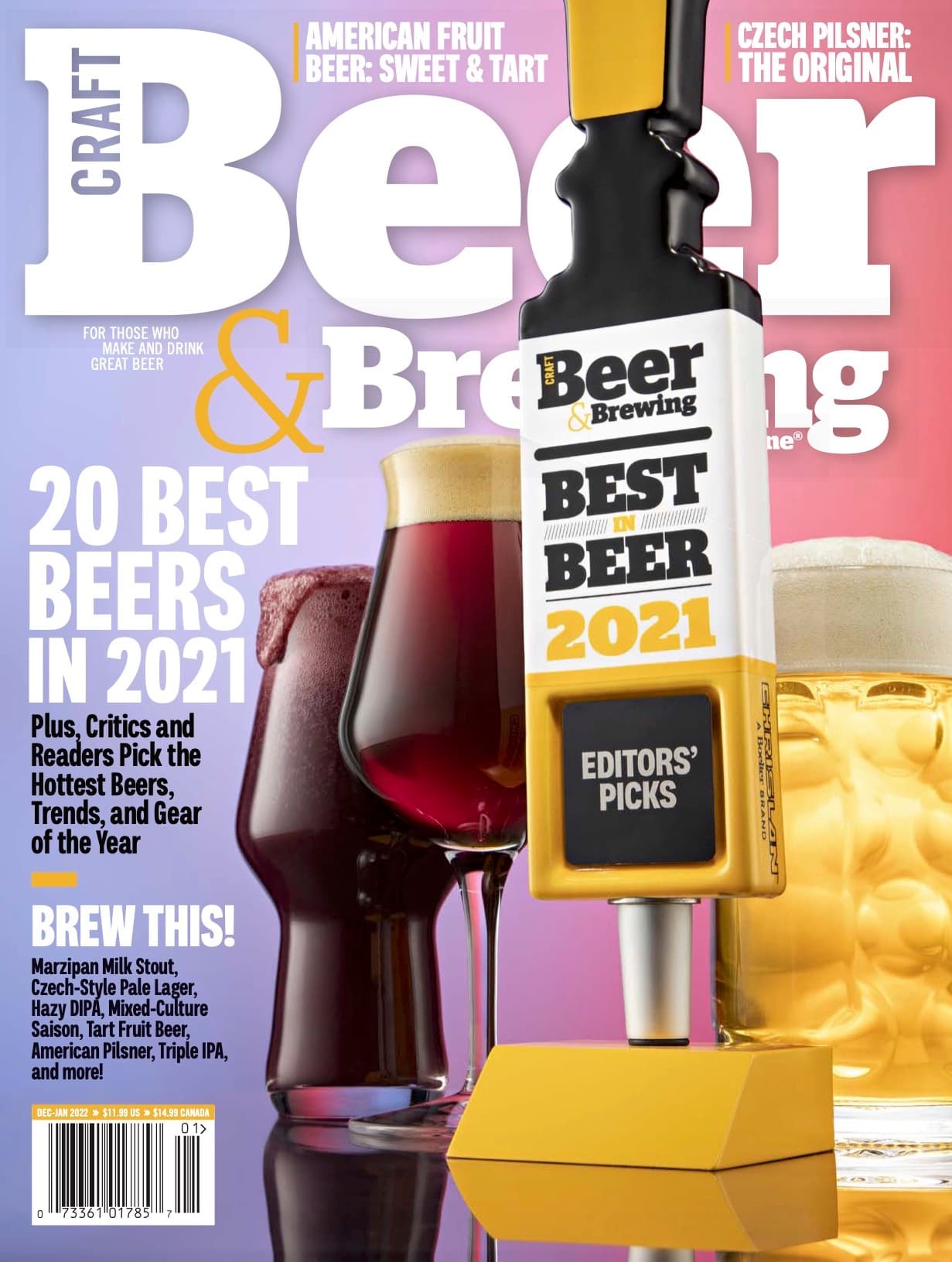 Best in Beer 2021 (December-January 2022) cover