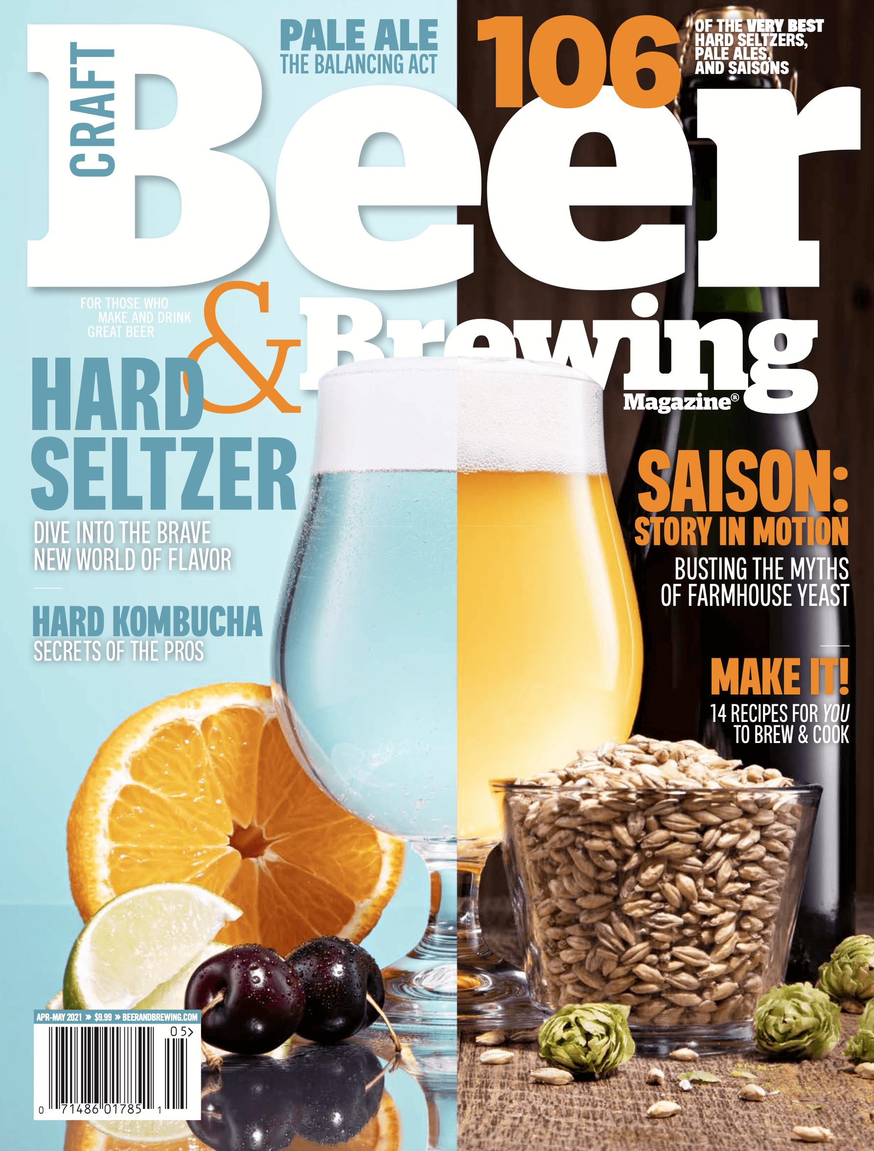 Beyond Beer: Hard Seltzer, Hard Kombucha, and More (Apr-May 2021) cover