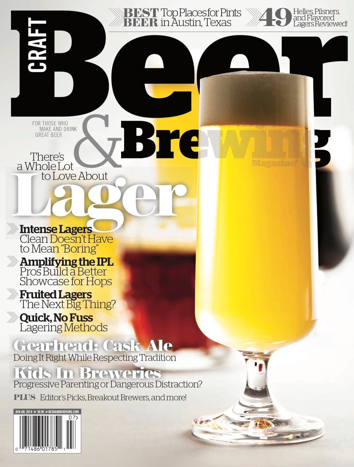 Love Lagers (Jun-Jul 2018) cover