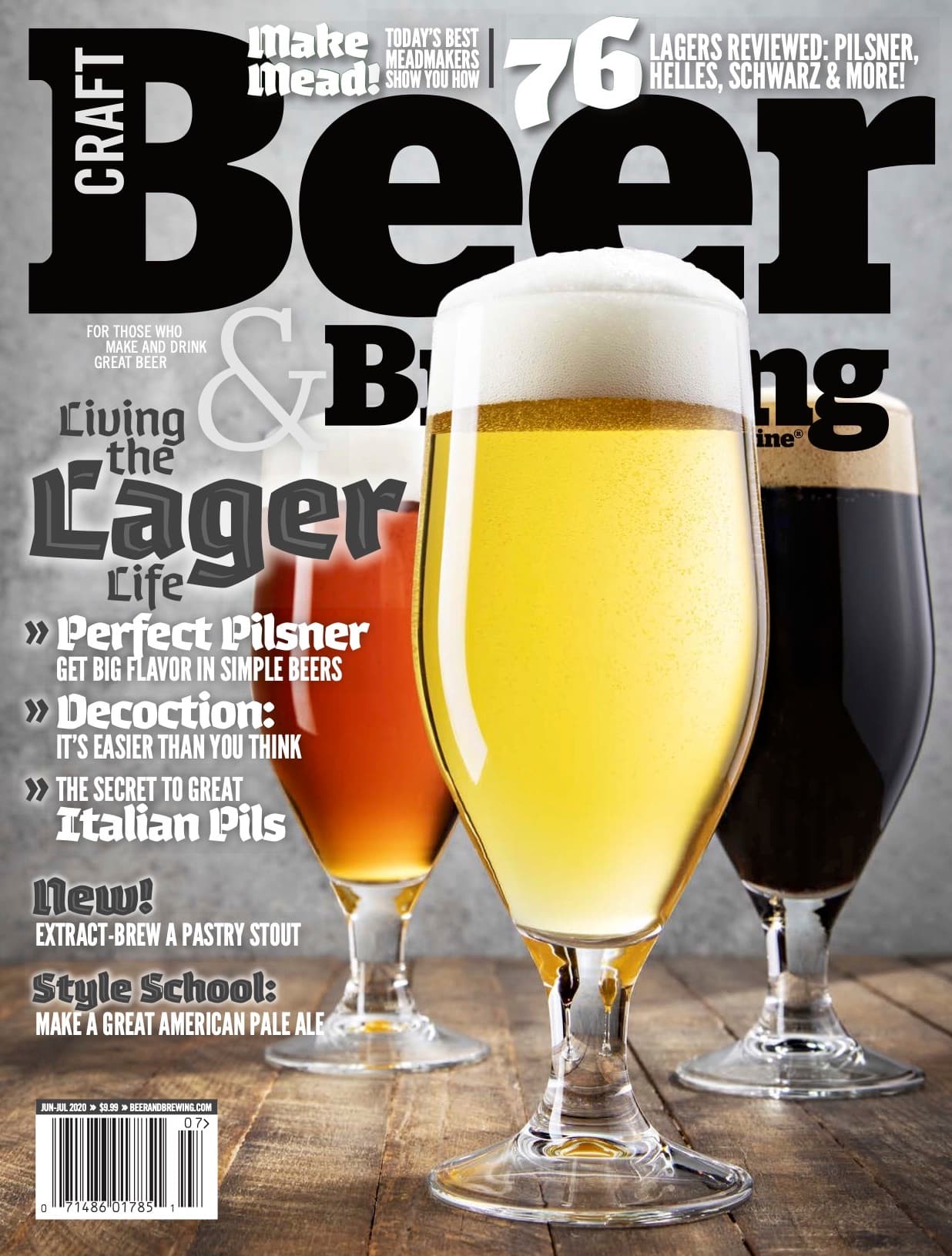 Living the Lager Life (June-July 2020) cover