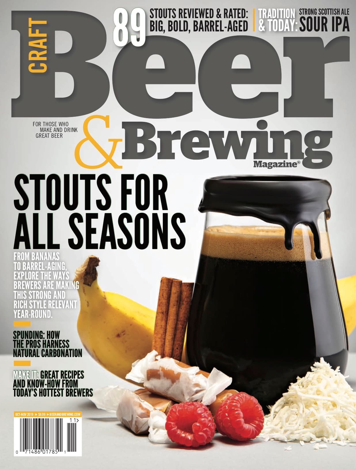 Stouts for All Seasons (Oct-Nov 2019) cover