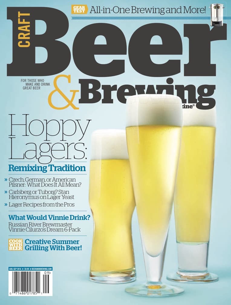 Hoppy Lagers (August-September 2016) cover