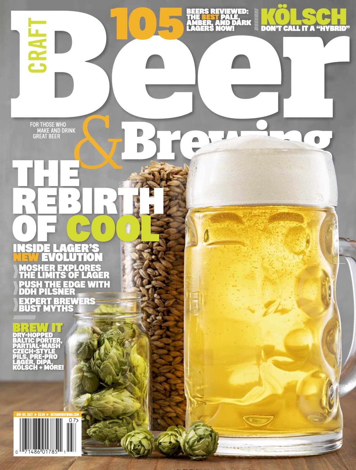 The Rebirth of Cool: Inside the Lager Evolution (June-July 2021) cover