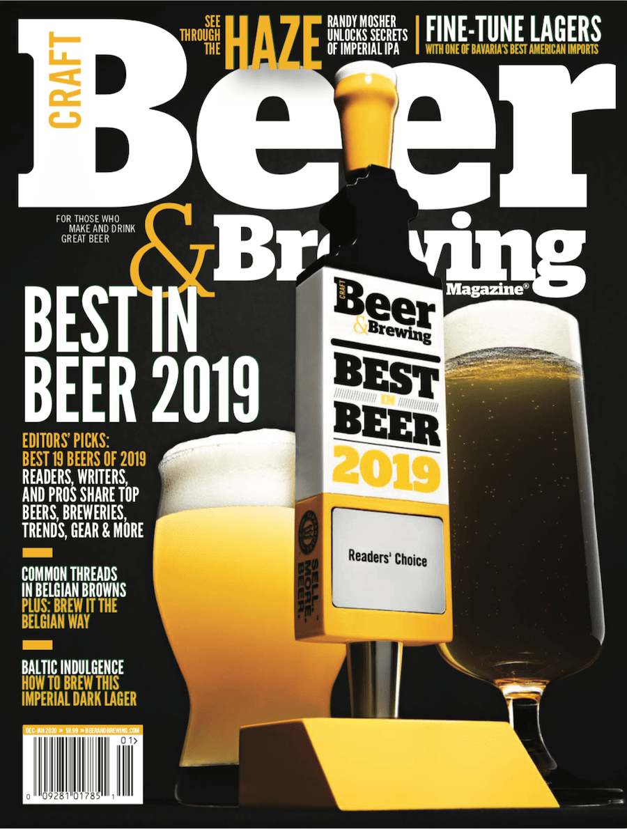 Best in Beer 2019 (Dec-Jan) cover