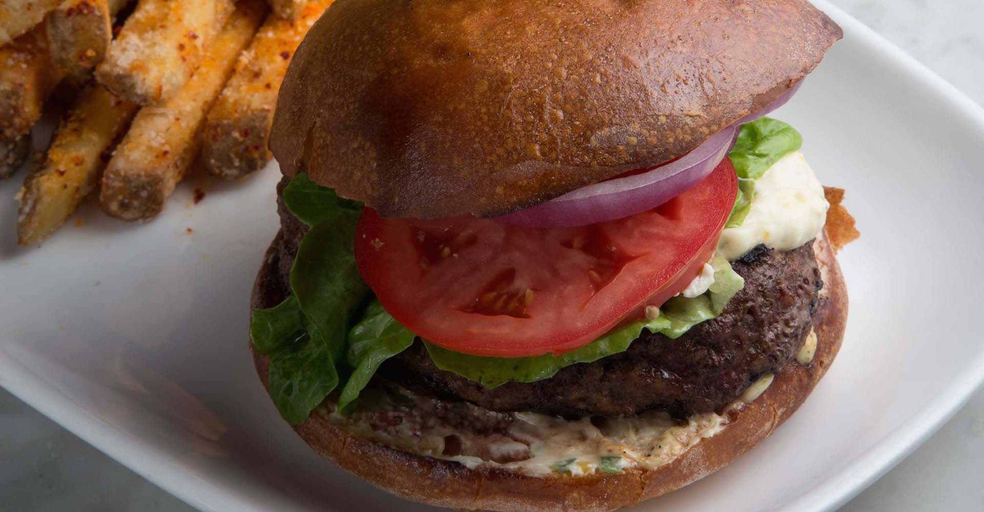 Grilling with Beer: Chuck Burger and Tangy Dubbel Steak Sauce