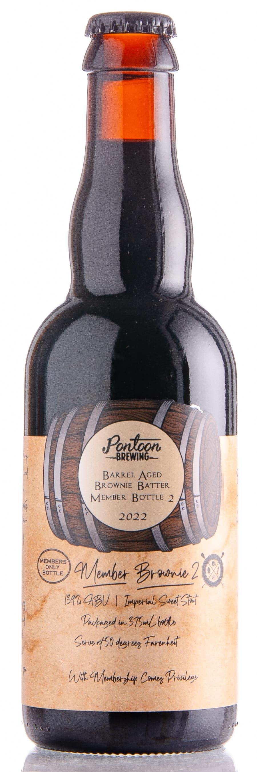 Barrel-Aged Brownie Batter Member Brownie #2