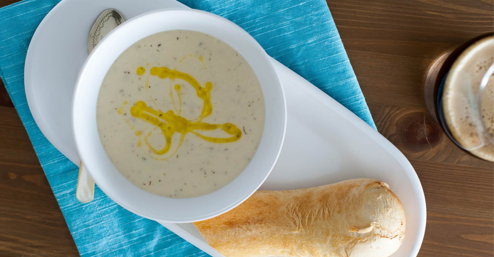 Cauliflower-Horseradish Soup Recipe