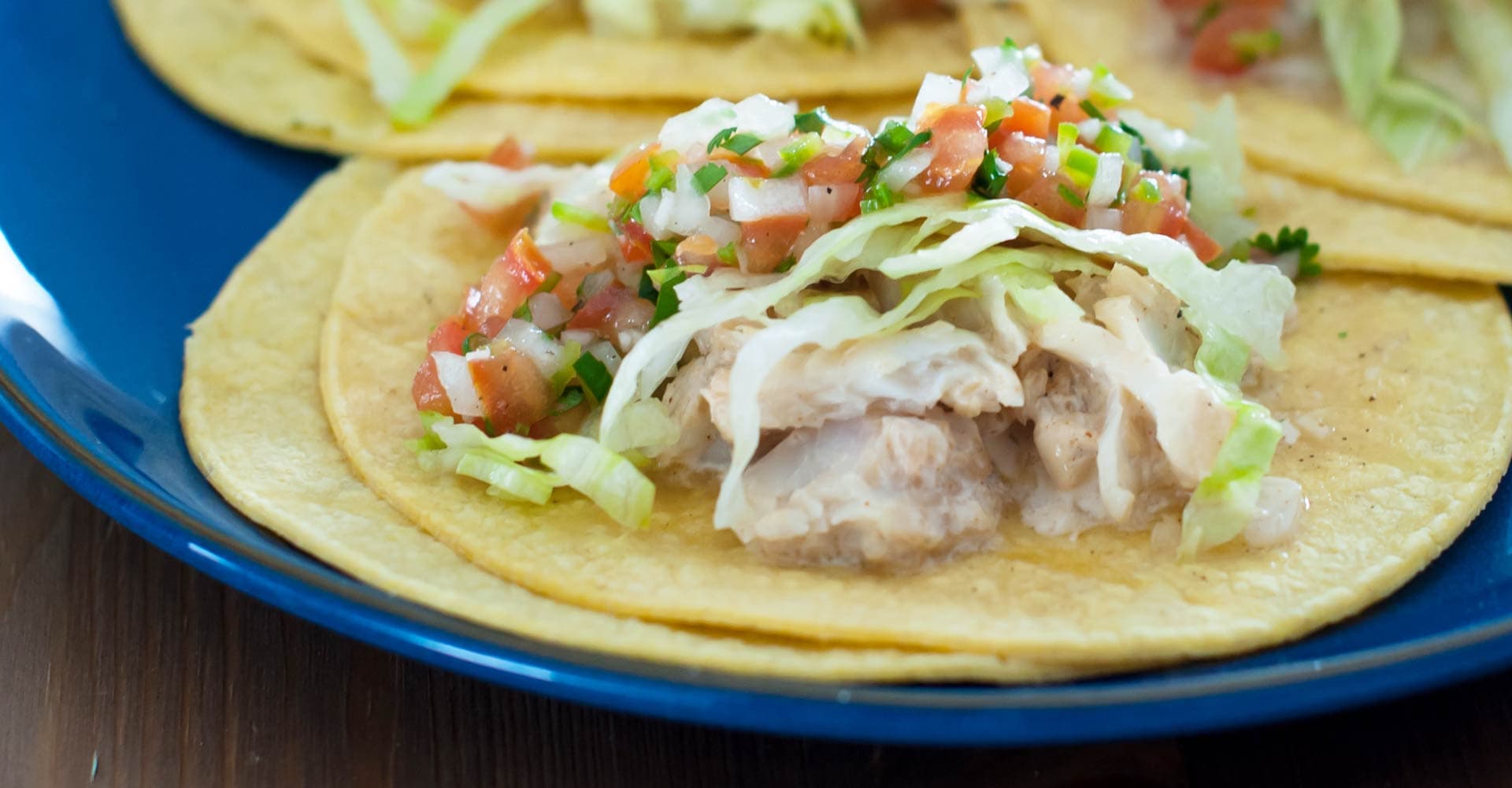 Poached Pacific Cod Tacos Recipe