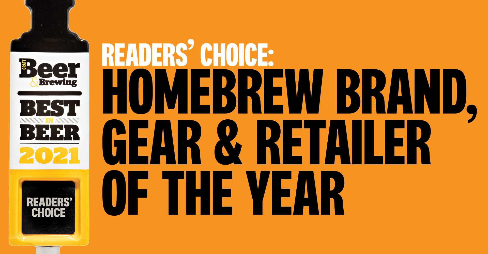 Best in Beer 2021 Readers’ Choice: Homebrew Brand, Gear & Retailer of the Year