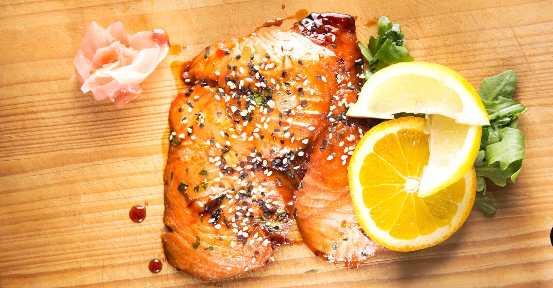 Honey Citrus Ginger Saison Salmon Filets Recipe