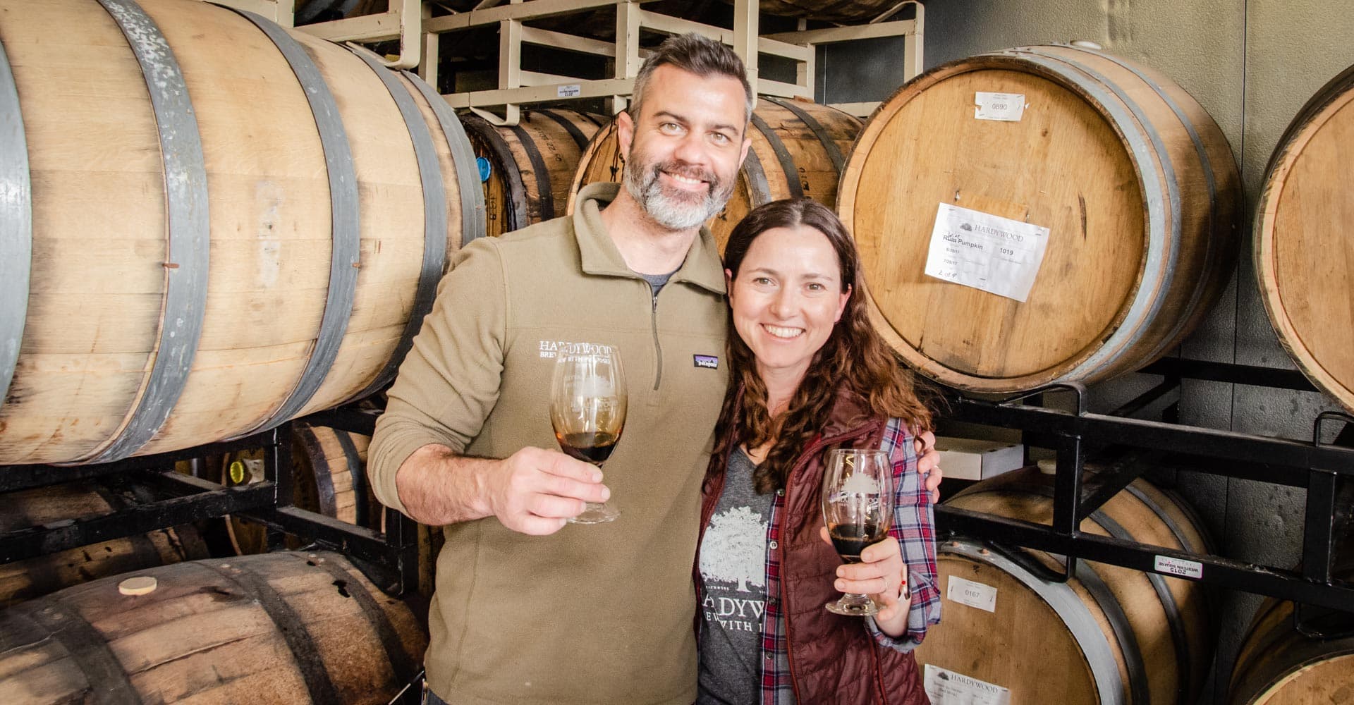 Podcast Episode 129: Kate Lee and Brian Nelson of Hardywood Park Get Dark and Spicy