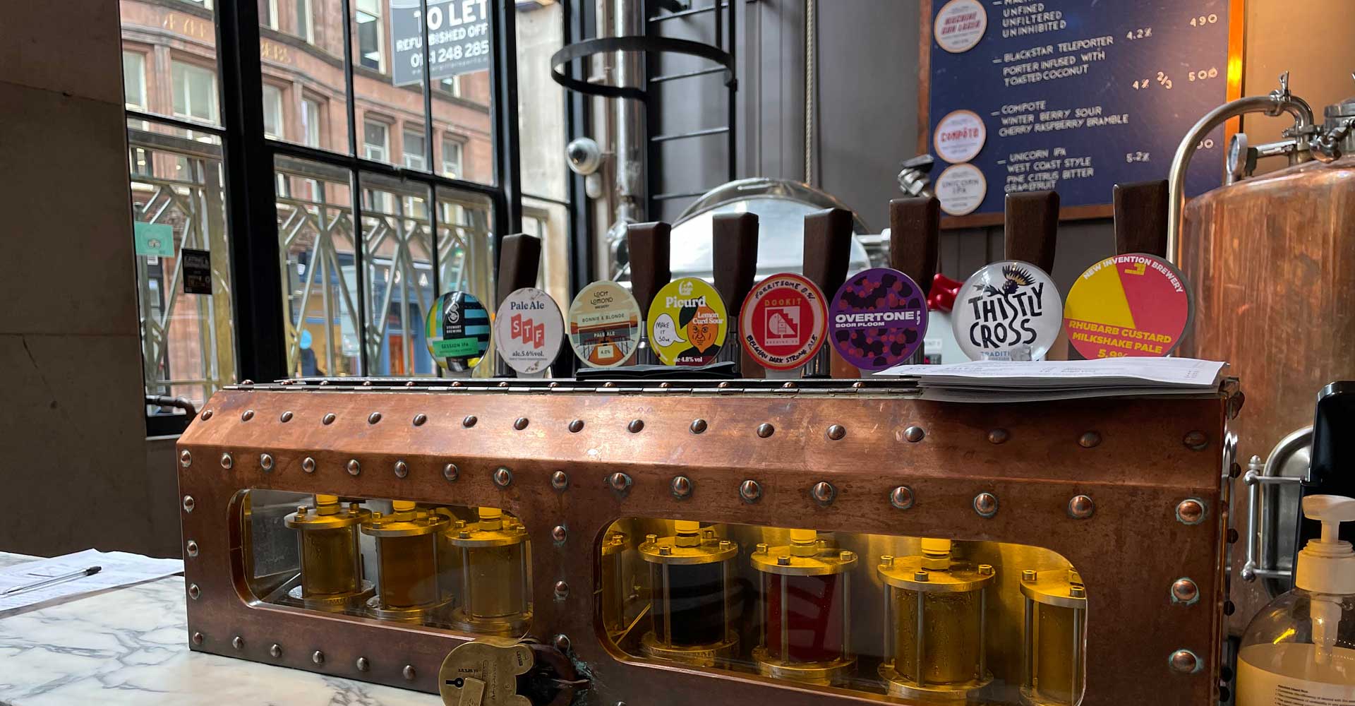 Bank on the Ales and Pies at Glasgow’s Shilling